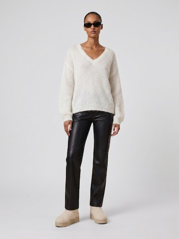 americandreams Oversizepullover 'Silja'‌‌‌‌‌‌ in Weiß