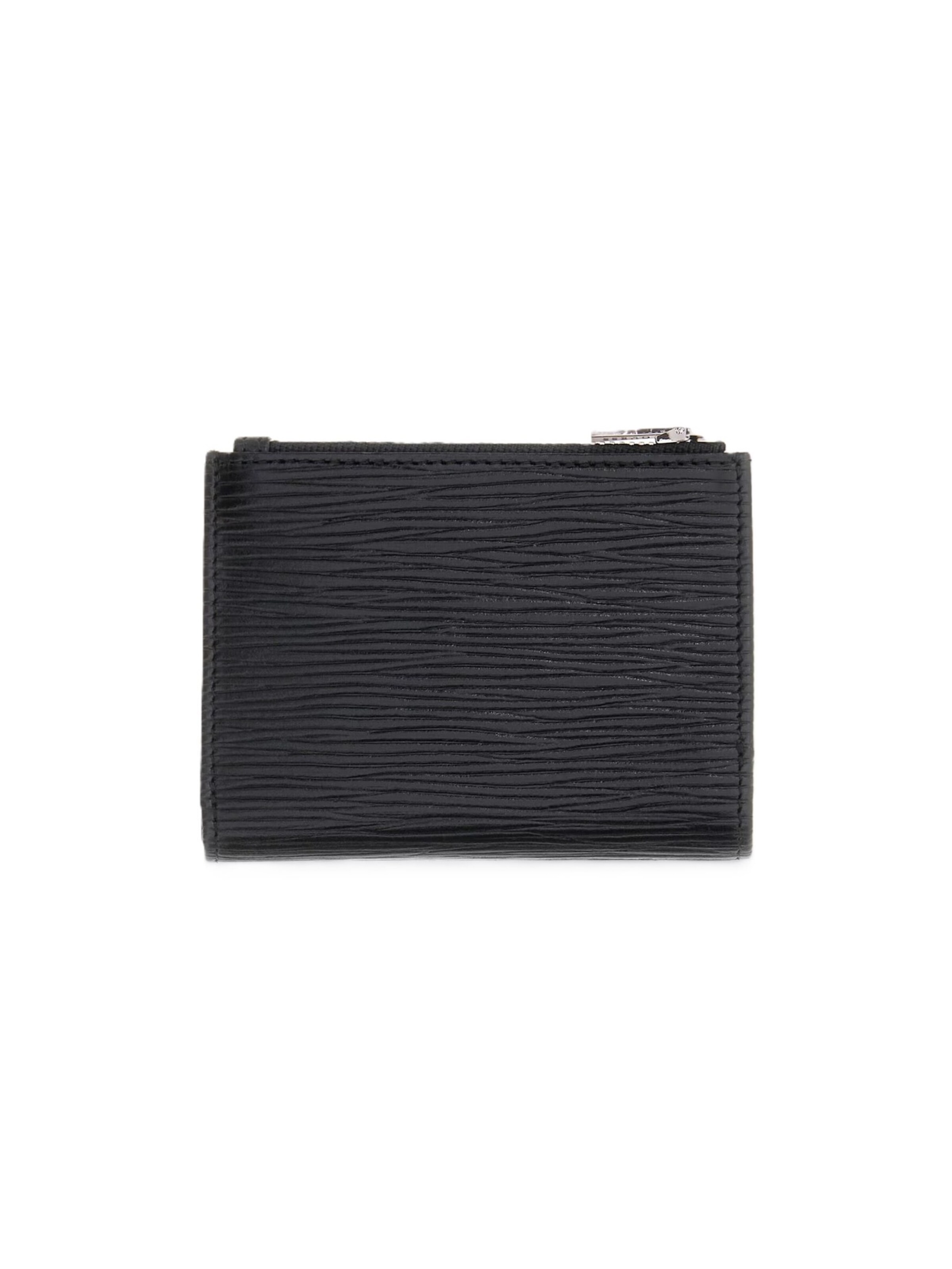 Portamonete 'SMMIPRLEA03' di GUESS in nero