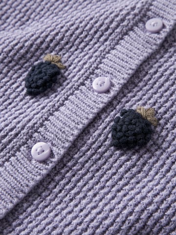 NAME IT Knit cardigan 'NMFOsie' in Purple