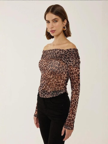 Camicia da donna di Hiccup in marrone