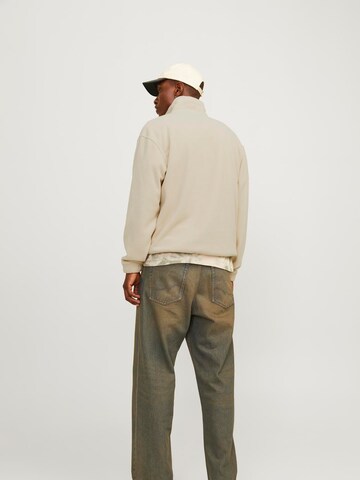 Pull-over 'JORVesterbro' JACK & JONES en beige