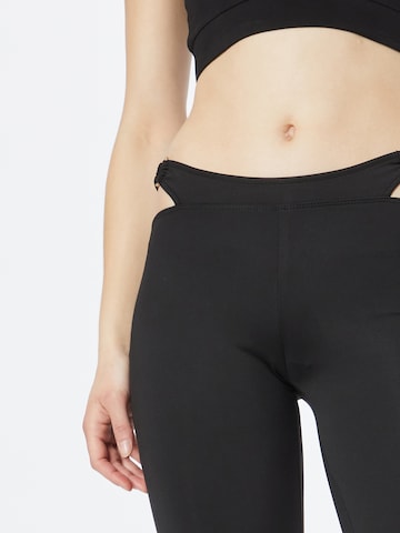 Edikted Flared Trousers in Black