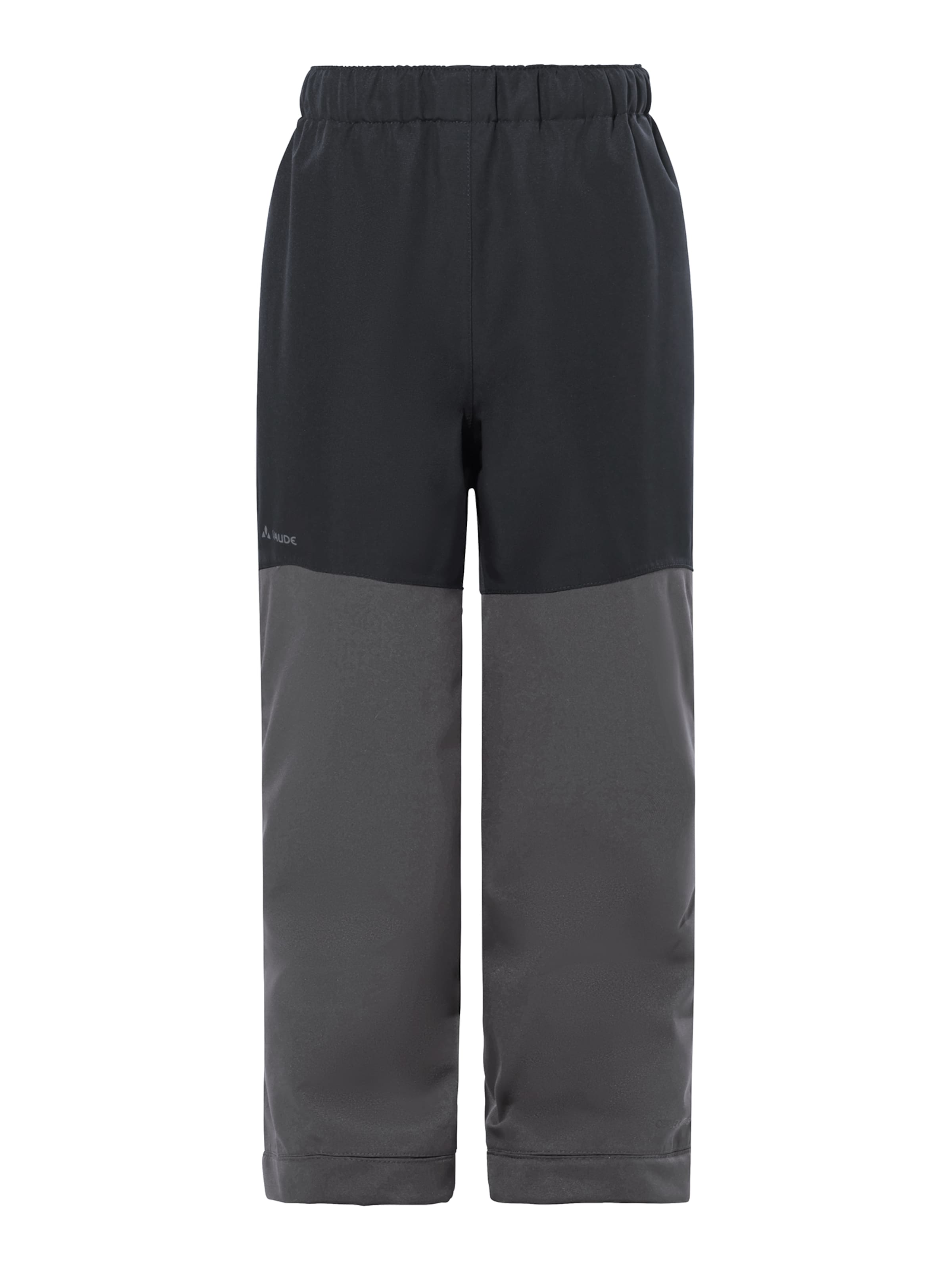 VAUDE Regular Outdoorhose 'Caprea' in Schwarz: Vorderseite