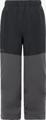 VAUDE Regular Outdoorhose 'Caprea' in Schwarz: Vorderseite