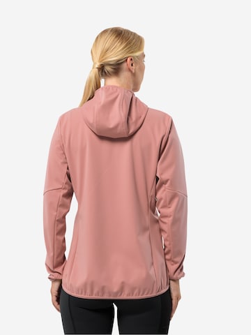 JACK WOLFSKIN Athletic Jacket 'FELDBERG' in Pink