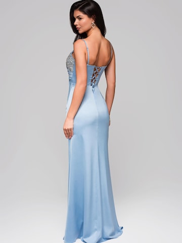Ombre Abendkleid‌‌‌‌‌‌‌‌‌ in Blau