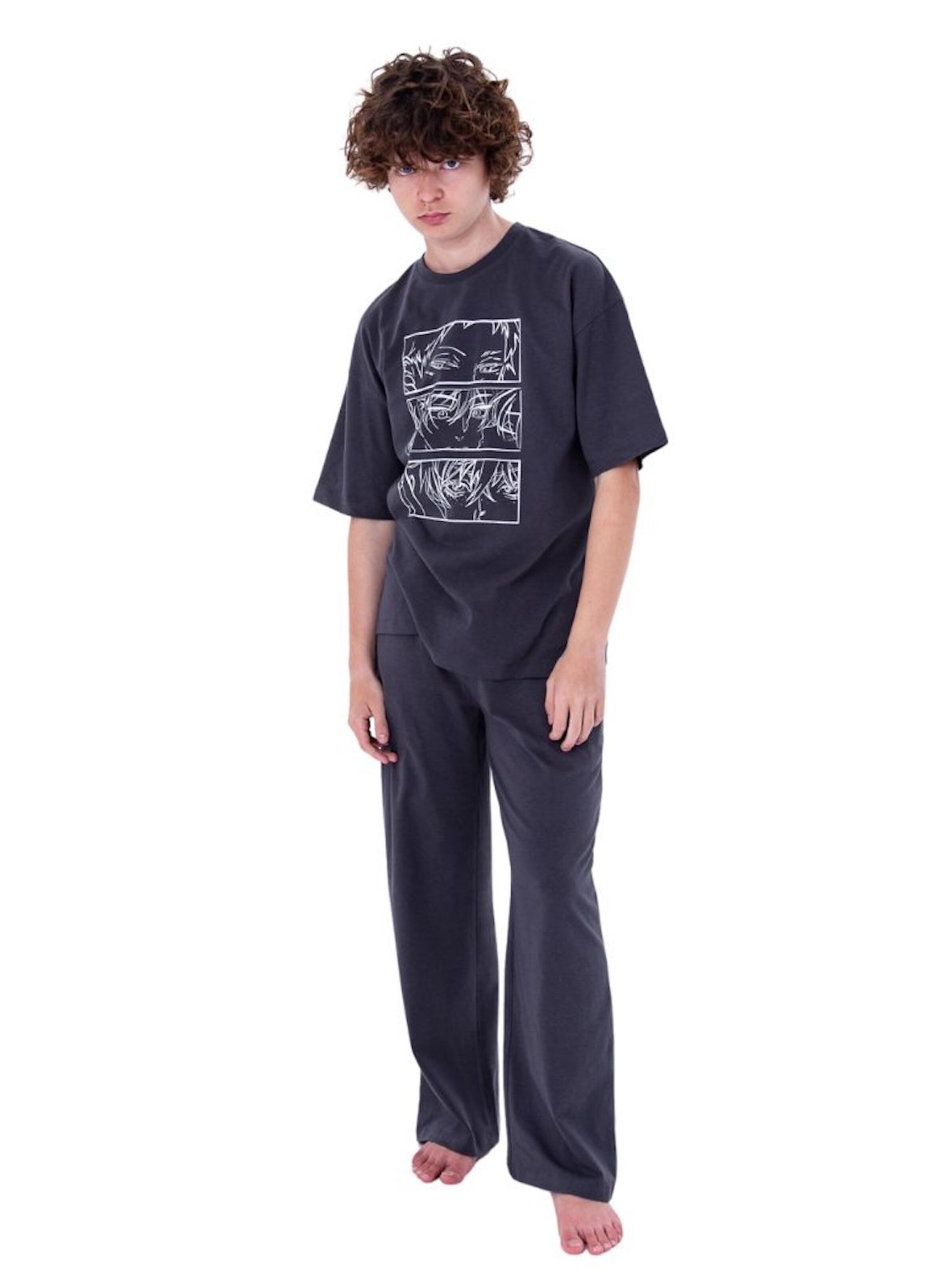 WINKIKI Pajamas in Grey: front