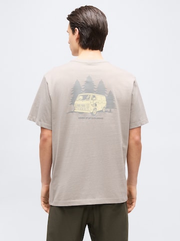THE NORTH FACE Bluser & t-shirts 'VAN LIFE' i grå: forside