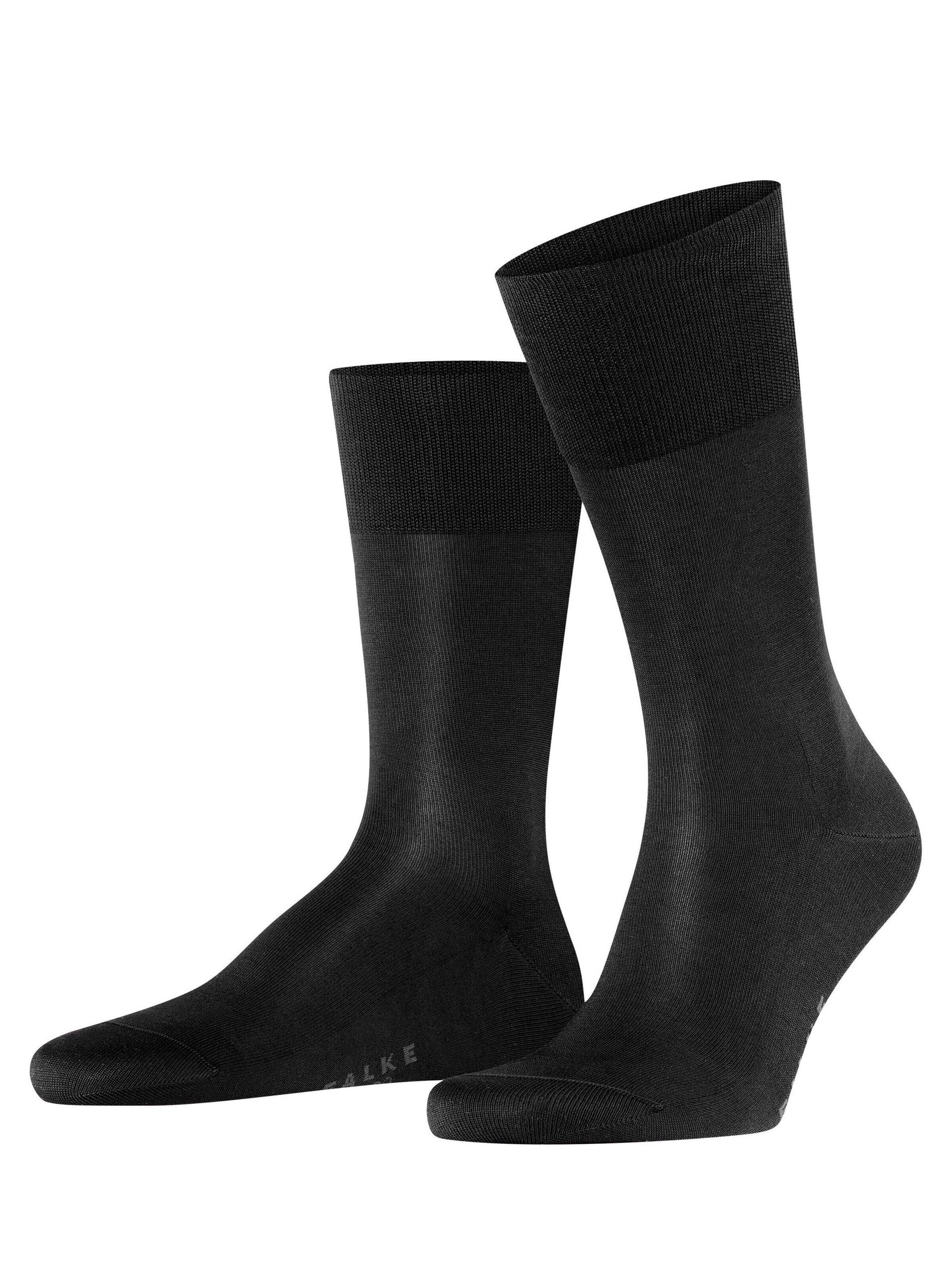 FALKE Socks 'Tiago' in Black: front