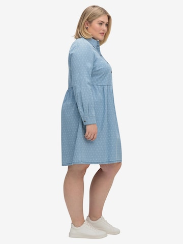 SHEEGO Shirt dress in Blue