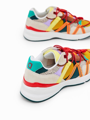 Desigual Sneakers laag 'Moon' in Grijs