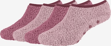 camano Ankle Socks in Pink: front