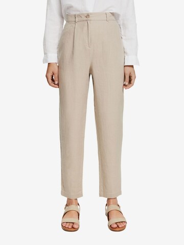 ESPRIT Loosefit Hose in Beige: predná strana