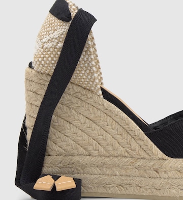 Espadrilles 'Chiara' Castañer en noir
