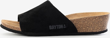 Bayton - Zapatos abiertos 'Ventura' en negro: frente