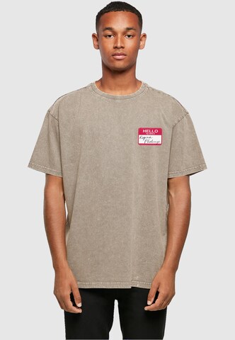 T-Shirt 'Friends - Regina Phalange Tag' ABSOLUTE CULT en beige : devant