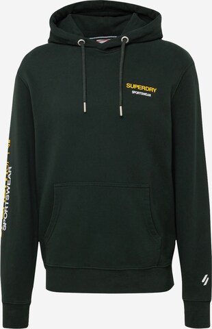 Superdry Sweatshirt 'Locker' in Grün: predná strana