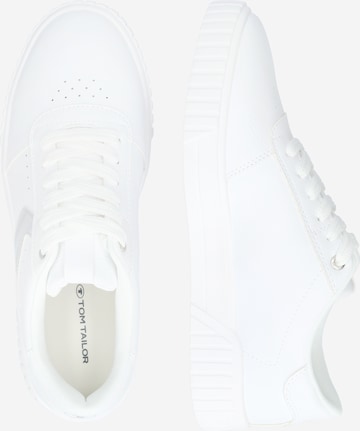 TOM TAILOR Sneakers in White