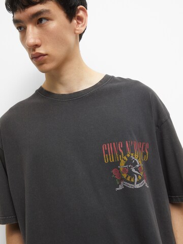 T-Shirt Pull&Bear en noir