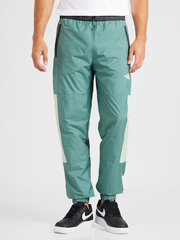 THE NORTH FACE Zúžený Sportovní kalhoty – zelená: přední strana