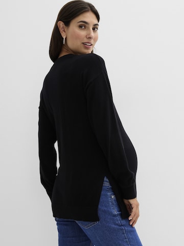 Pull-over bonprix en noir