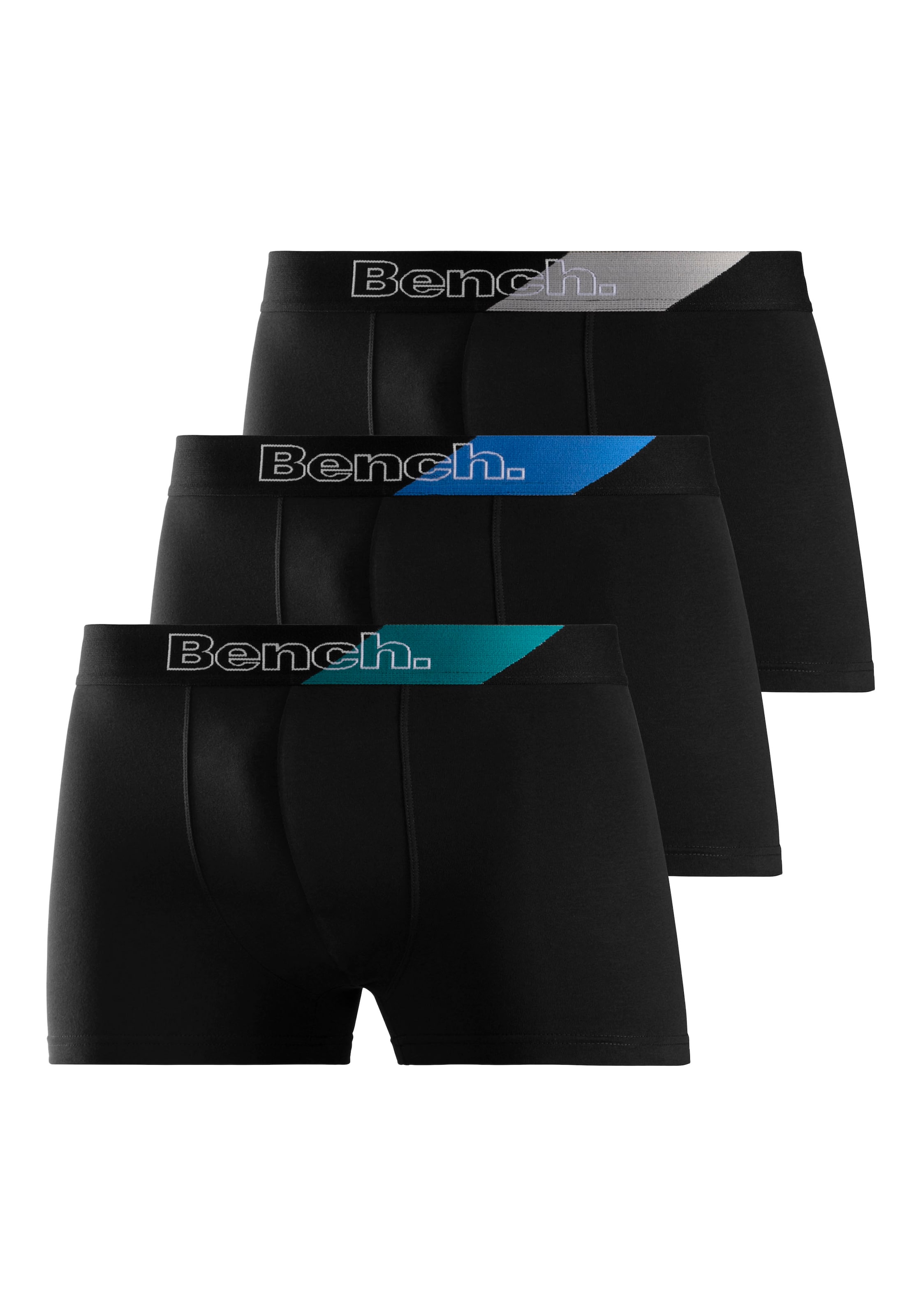 BENCH Boxershorts in Schwarz: Vorderseite