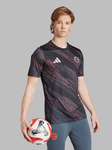 T-Shirt fonctionnel 'FCB PRESHI' ADIDAS PERFORMANCE en noir