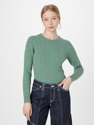 Pull-over GANT en vert : devant