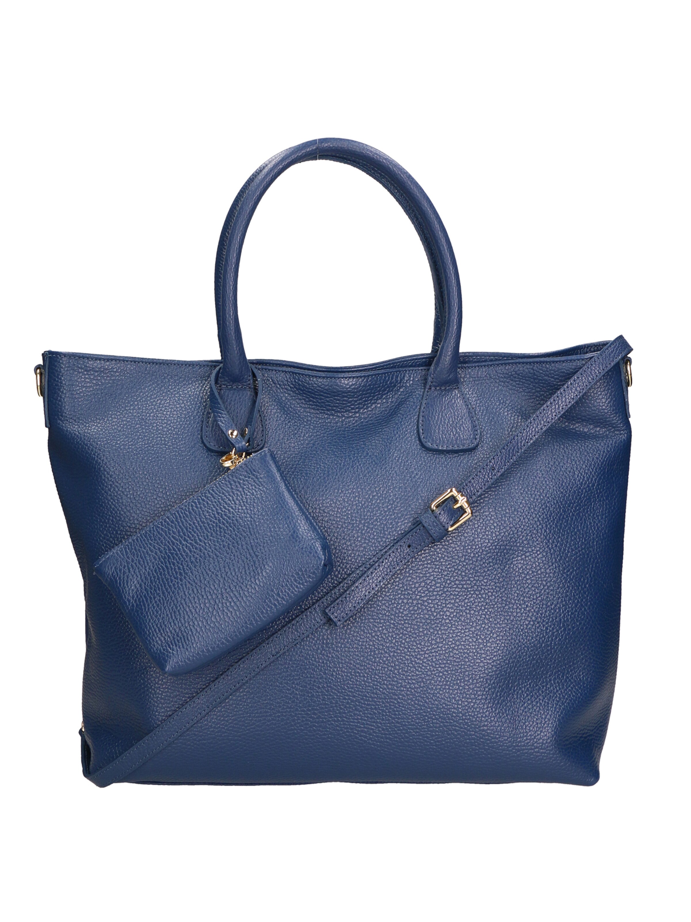 Shopper di Gave Lux in blu: frontale