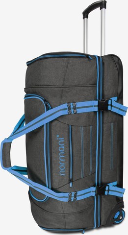 normani Travel Bag in Blue: front