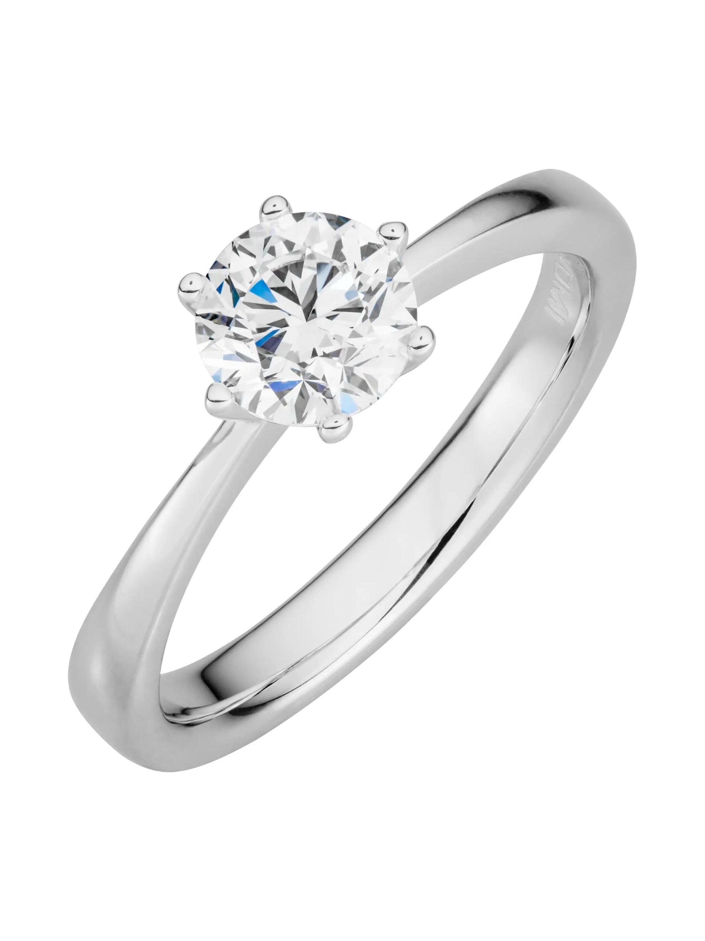 Lyomi Ring in Silver: front