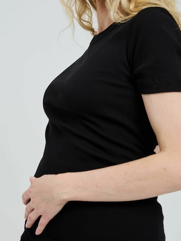 Seamless Basic T-Shirt in Schwarz