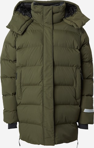 HELLY HANSEN Winterjas 'Aspire' in Groen: voorkant