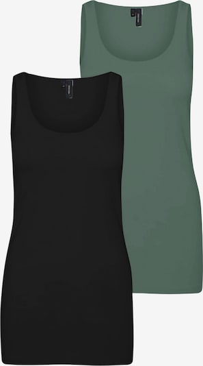 Top 'MAXI' VERO MODA di colore verde / nero, Visualizzazione prodotti