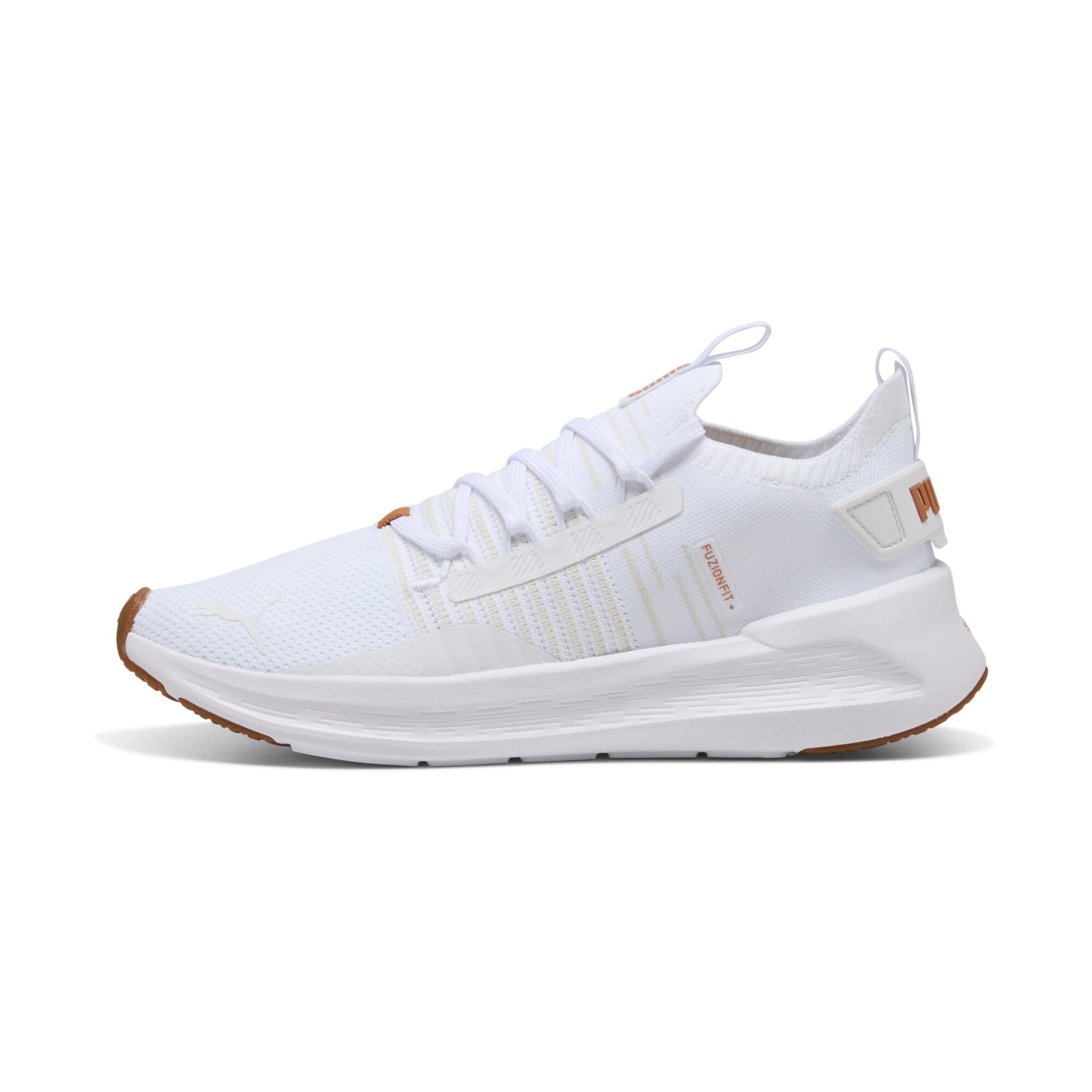 PUMA Running Shoes 'Softride Symmetry Fuzion' in Light beige / Caramel / White, Item view