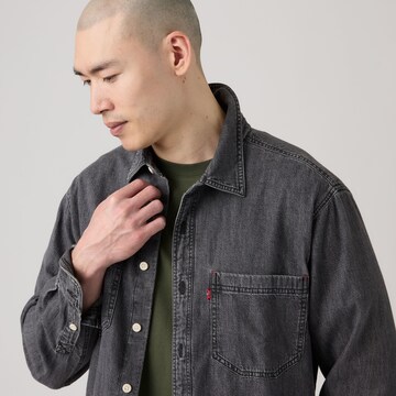 LEVI'S ® Comfort Fit Hemd 'MARIPOSA' in Schwarz