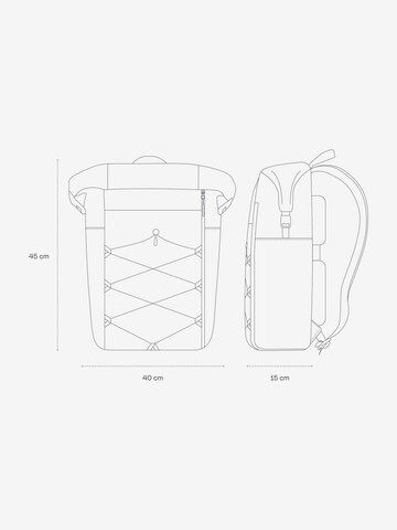 Sac à dos 'Yoho' Kapten & Son en vert