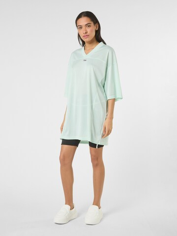 Abito 'CAPALLE oversized v-neck mesh t-shirt dress' di FILA in blu