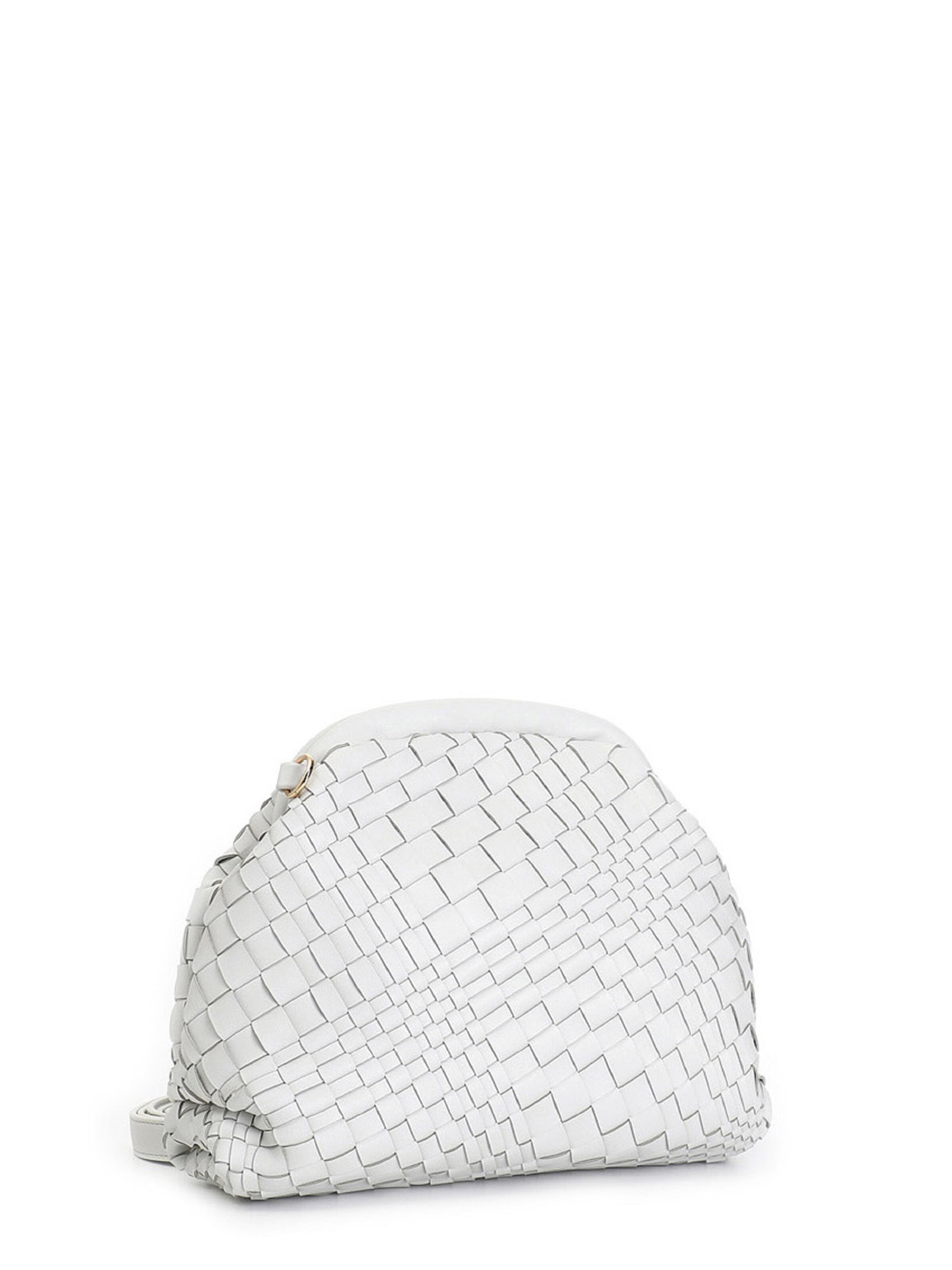 Borsa a tracolla di CAFè NOIR in bianco