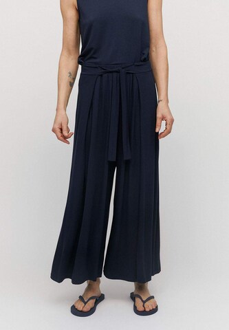 ARMEDANGELS Wide leg Broek 'Karolina' in Blauw: voorkant