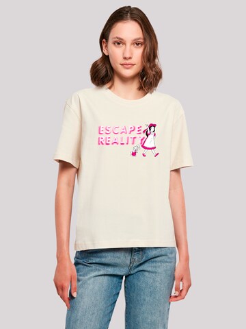 F4NT4STIC Shirt in Beige: voorkant