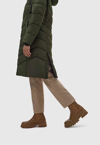 Manteau d’hiver 'Sahnekatzii' MARIKOO en vert