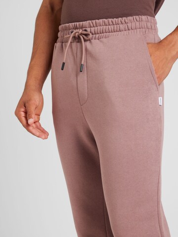 JACK & JONES Tapered Trousers 'JPSTGORDON JJBRADLEY' in Purple