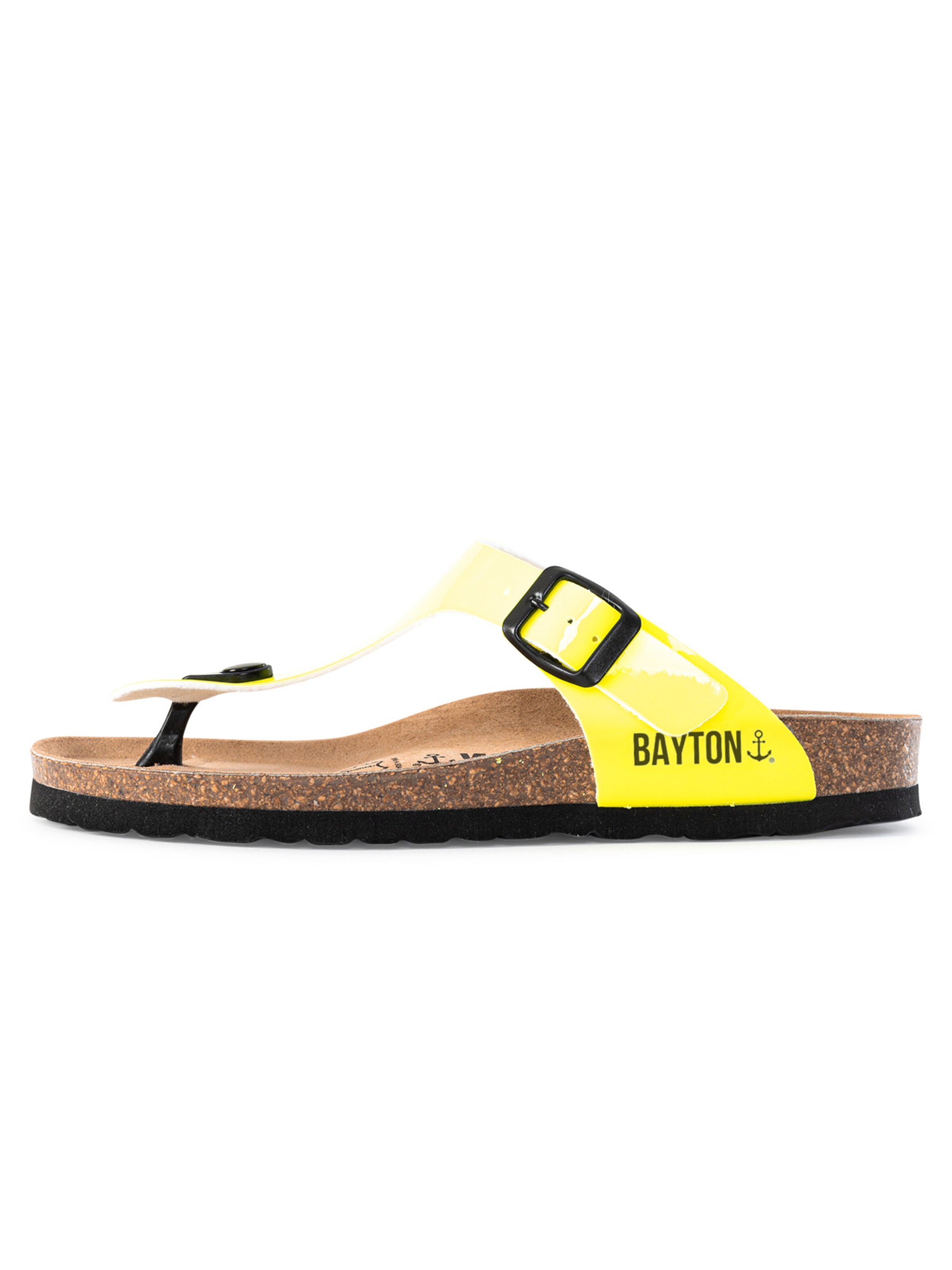 Bayton Pantofle 'Mercure' – žlutá: přední strana