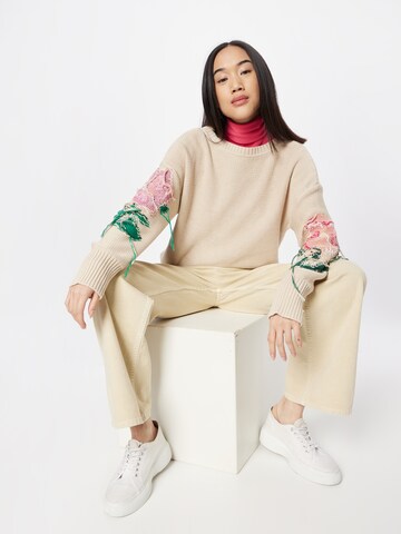 Twinset Pullover 'MAGLIA' in Beige