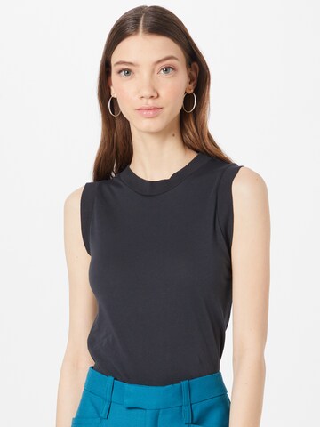 AllSaints Top 'IMOGEN' in Black: front