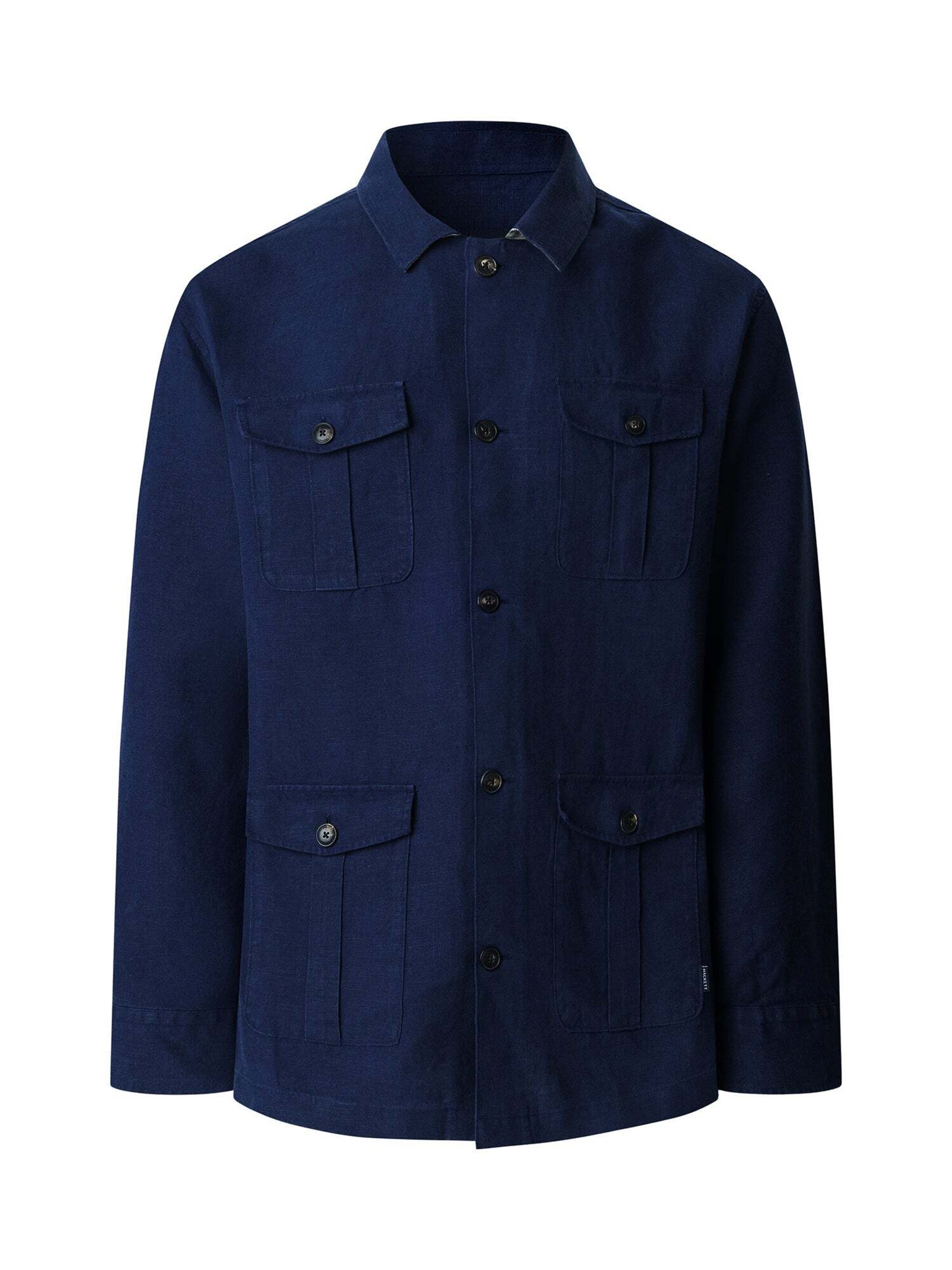 Giacca di mezza stagione di Hackett London in blu: frontale
