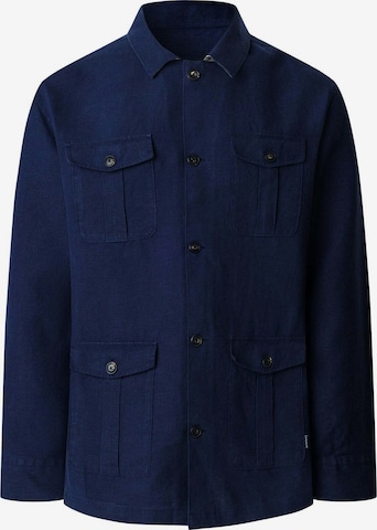Veste mi-saison Hackett London en bleu : devant