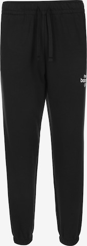 new balance Tapered Workout Pants in Black: front