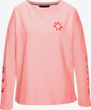 ElbsandSweater majica - narančasta boja: prednji dio